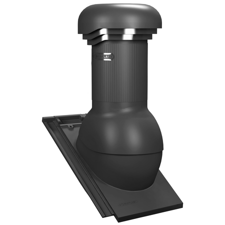 Kominek z odpływem kondensatu Tile Pro do dachówki ceramicznej o średnicy 150 mm