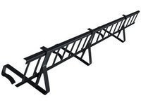 Zestaw płotka przeciwśniegowego o długości 200 cm i wysokości 15 cm, do dachówek betonowych i ceramicznych