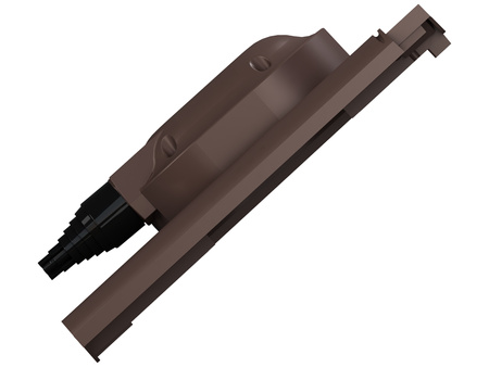 Przejście solarne i fotowoltaiczne Parotec do dachówki ceramicznej