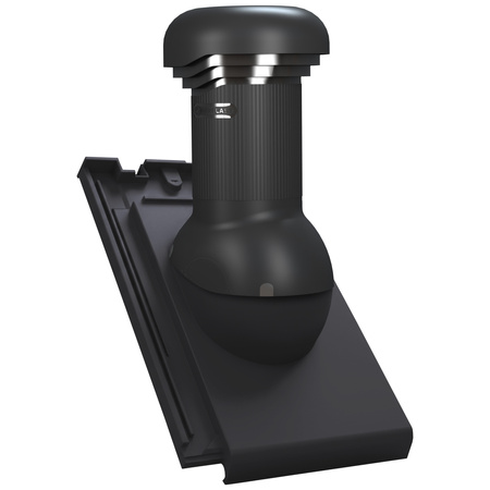 Kominek z odpływem kondensatu Tile Pro do dachówki ceramicznej o średnicy 150 mm