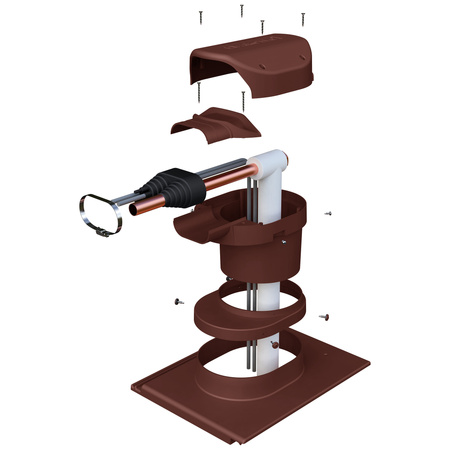 Przejście solarne i fotowoltaiczne Parotec do blachodachówki
