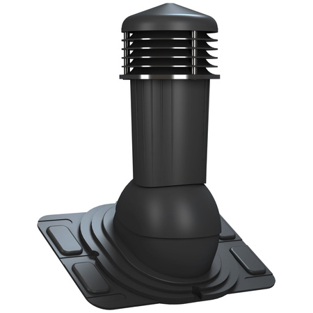 Kominek wentylacyjny DN125 mm Parotec do blachodachówki