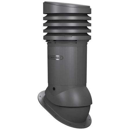 Kominek nieizolowany z odpływem kondensatu Normal Evo do pokryć płaskich o średnicy 150 mm