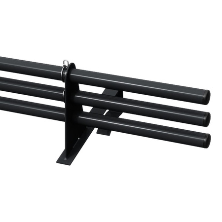 Zestaw ochrony rurowej z 3 rzędami rur do dachówek betonowych i ceramicznych