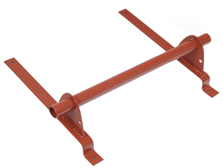 Zestaw ochrony rurowej o długości 150 cm, z 1 rzędem rur, do blachodachówki o module 400 mm / 20 mm