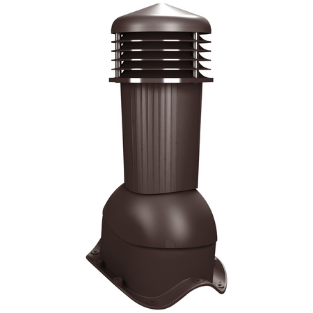 Kominek wentylacyjny z odpływem kondensatu DN125 mm Parotec do blachodachówki