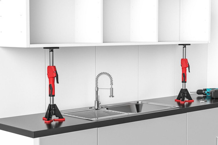 Mały statyw budowlany BESSEY STE-KBS do podpórki teleskopowej STE55 i STE90