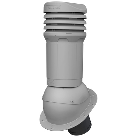 Kominek wentylacyjny z odpływem kondensatu DN125 mm Parotec do pokryć płaskich