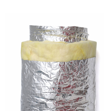 Przewód wentylacyjny IZOFLEX elastyczny izolowany aluminiowy Ø203 mm x 10 mb