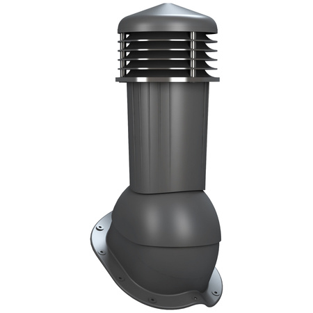 Kominek wentylacyjny z odpływem kondensatu DN125 mm Parotec do blachodachówki