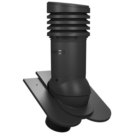 Kominek z odpływem kondensatu Tile Evo do dachówki ceramicznej o średnicy 150 mm