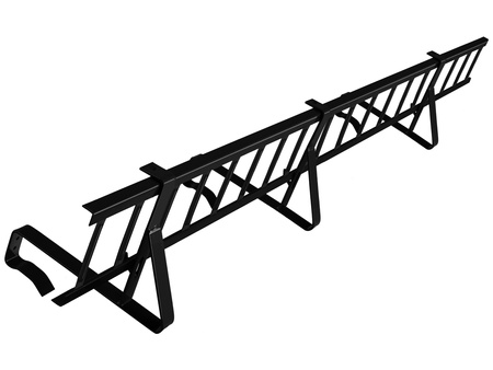 Zestaw płotka przeciwśniegowego o długości 150 cm i wysokości 15 cm, do dachówek betonowych i ceramicznych