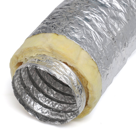 Przewód wentylacyjny IZOFLEX elastyczny izolowany aluminiowy Ø200 mm x 10 mb