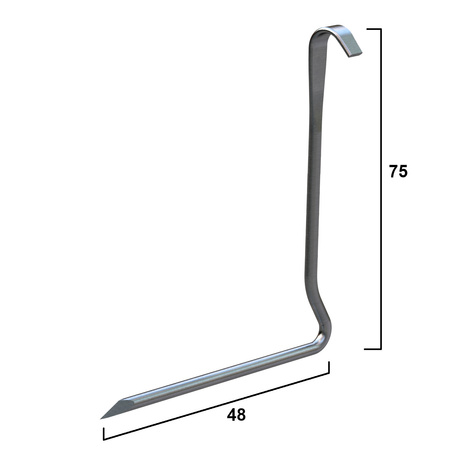 Spinka boczna do dachówek - typ Roben