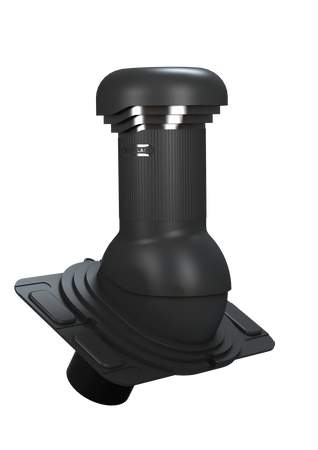 Kominek z odpływem kondensatu o średnicy 125 mm Uniwersal Pro do pokryć profilowanych