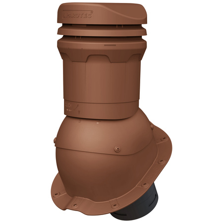 Kominek wentylacyjny niski DN125 mm Parotec do blachodachówki - Profil B16
