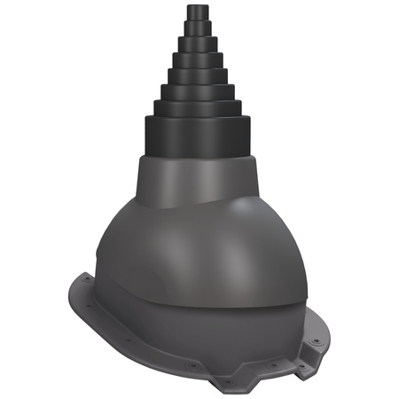 Przejście antenowe Parotec do blachy trapezowej