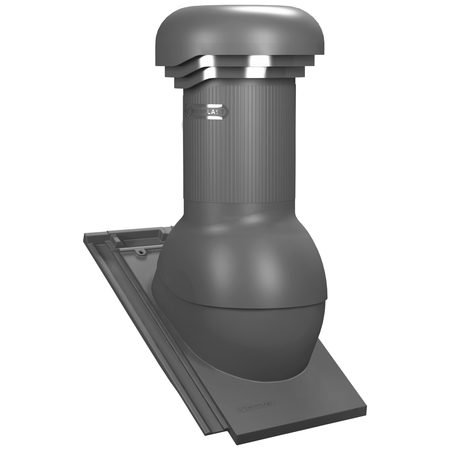 Kominek z odpływem kondensatu Tile Pro do dachówki ceramicznej o średnicy 150 mm