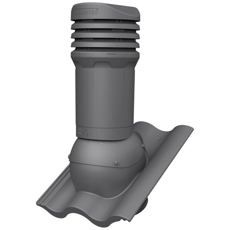 Kominek wentylacyjny izolowany DN125 mm Parotec do dachówki betonowej