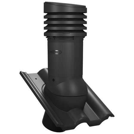 Kominek z odpływem kondensatu Tile Evo do dachówki betonowej o średnicy 150 mm