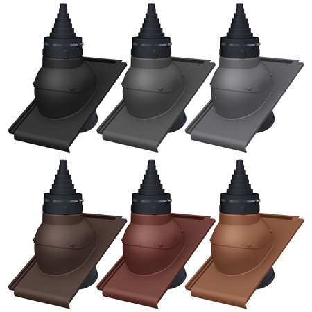 Przejście antenowe Parotec do blachodachówki