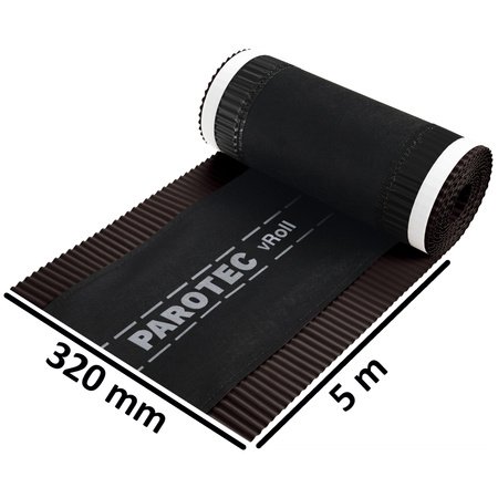 Taśma kalenicowa z włókniną vRoll 320 mm x 5 mb
