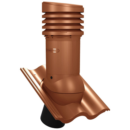 Kominek z odpływem kondensatu Tile Evo do dachówki betonowej o średnicy 150 mm