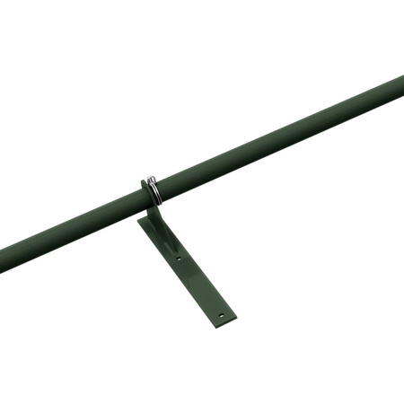 Zestaw ochrony rurowej z 1 rzędem rur do pokryć płaskich