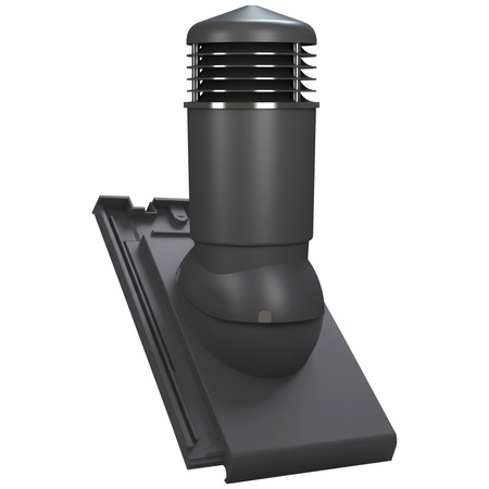 Kominek izolowany Tile Plus do dachówki ceramicznej o średnicy 125mm