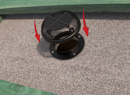 Wywietrznik międzykrokwiowy SPEEDVENT D do pełnego deskowania