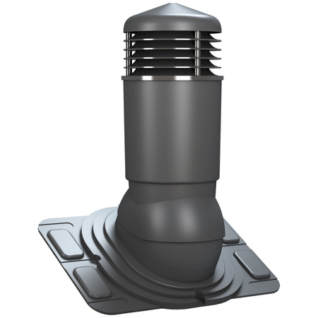 Kominek wentylacyjny izolowany DN125 mm Parotec do blachodachówki