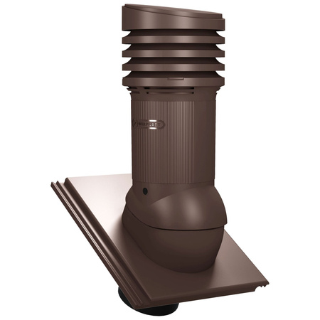Kominek z odpływem kondensatu Tile Evo do dachówki betonowej o średnicy 150 mm