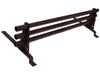 Zestaw ochrony rurowej o długości 150 cm, z 3 rzędami rur, do blachodachówki o module 350 mm / 20 mm