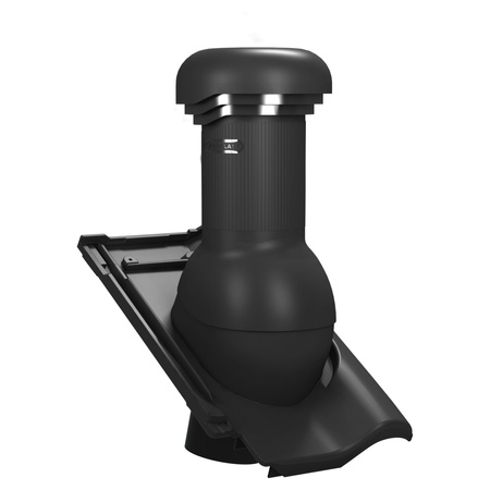 Kominek z odpływem kondensatu Tile Pro do dachówki ceramicznej o średnicy 150 mm