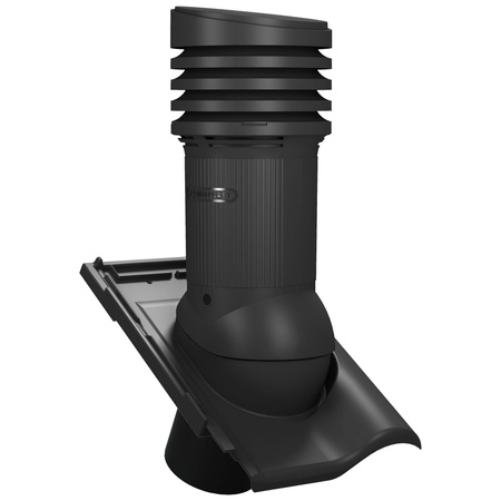 Kominek z odpływem kondensatu Tile Evo do dachówki ceramicznej o średnicy 150 mm