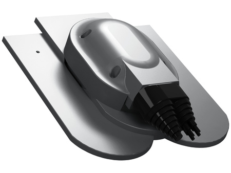 Przejście solarne i fotowoltaiczne Parotec do dachówki ceramicznej