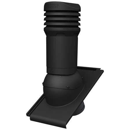 Kominek wentylacyjny z odpływem kondensatu DN125 mm Parotec do dachówki ceramicznej