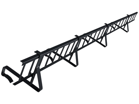 Zestaw płotka przeciwśniegowego o długości 150 cm i wysokości 15 cm, do dachówek betonowych i ceramicznych