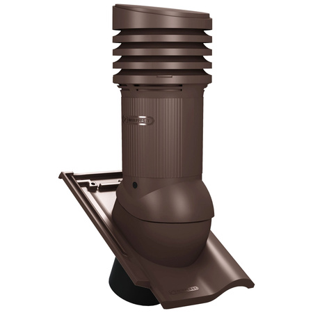 Kominek z odpływem kondensatu Tile Evo do dachówki ceramicznej o średnicy 150 mm