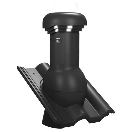 Kominek z odpływem kondensatu Tile Pro do dachówki betonowej o średnicy 150 mm