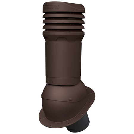 Kominek wentylacyjny z odpływem kondensatu DN125 mm Parotec do pokryć płaskich