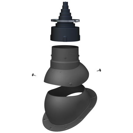 Przejście antenowe Parotec do blachodachówki