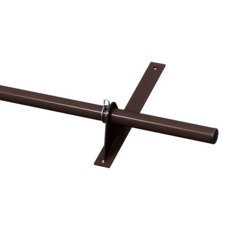 Zestaw ochrony rurowej z 1 rzędem rur do pokryć płaskich