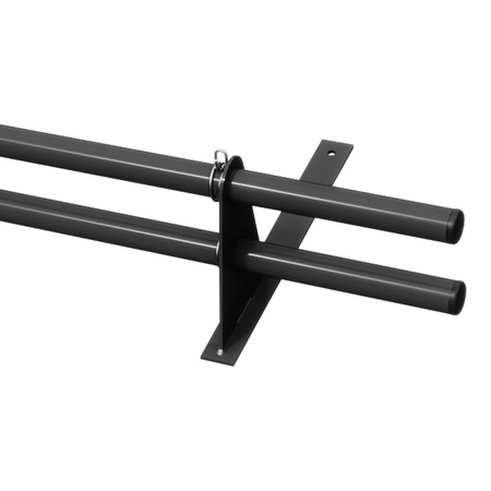 Zestaw ochrony rurowej z 2 rzędami rur do pokryć płaskich