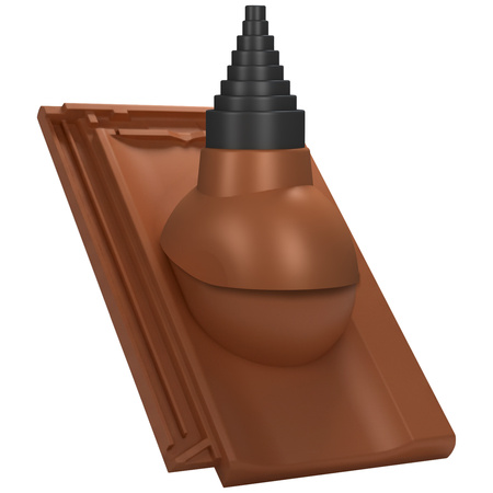 Przejście antenowe Parotec do dachówki ceramicznej