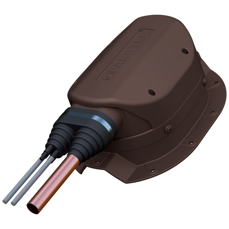 Przejście solarne i fotowoltaiczne Parotec do blachy trapezowej