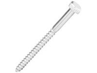 Wkręt 6 mm x 60 mm do drewna z łbem sześciokątnym