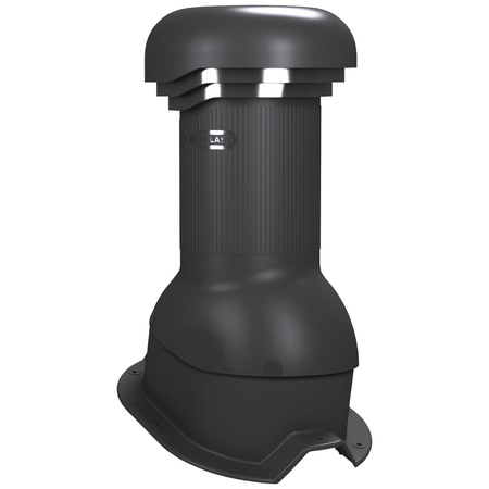 Kominek z wentylatorem o średnicy 125mm Perfekta Pro do blachy trapezowej z odpływem kondensatu