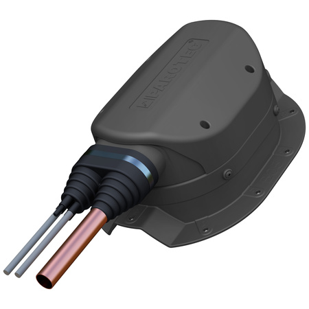 Przejście solarne i fotowoltaiczne Parotec do blachy trapezowej