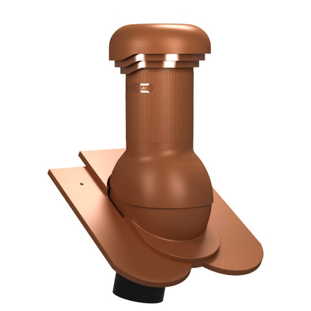 Kominek z odpływem kondensatu Tile Pro do dachówki ceramicznej o średnicy 150 mm